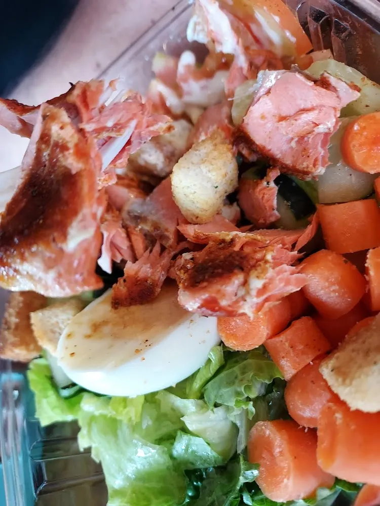 Salmon Cobb Salad
